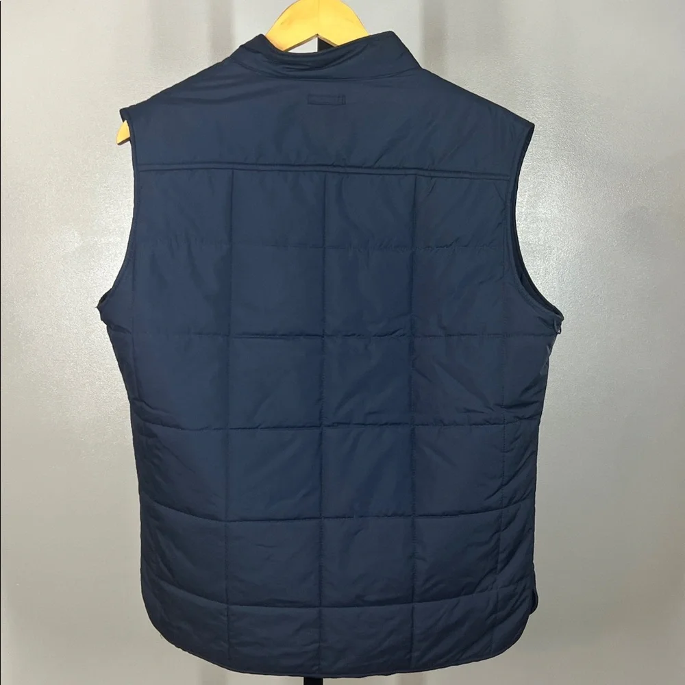 Banana Republic Modular System Dark Blue Quilted Vest
